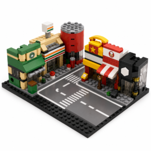 Mall Completa HSANHE Street – 6 Locales y Base 26 × 26 cm