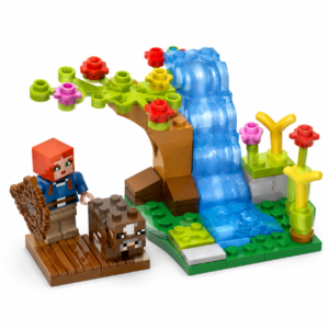 My World Cascada y Animal – Bloques Armables SHUAI 80 Piezas