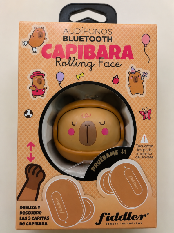 foto 4 capibara rolling Audífonos Bluetooth CAPIBARA Rolling Face Fiddler