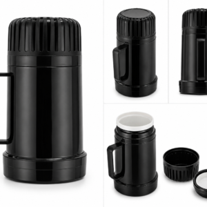 termo comida hous negro 480 Termo para Comida 480 ml con Asa – Negro
