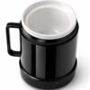 termo hous 450 ml negro Termo para Comida 480 ml con Asa – Negro