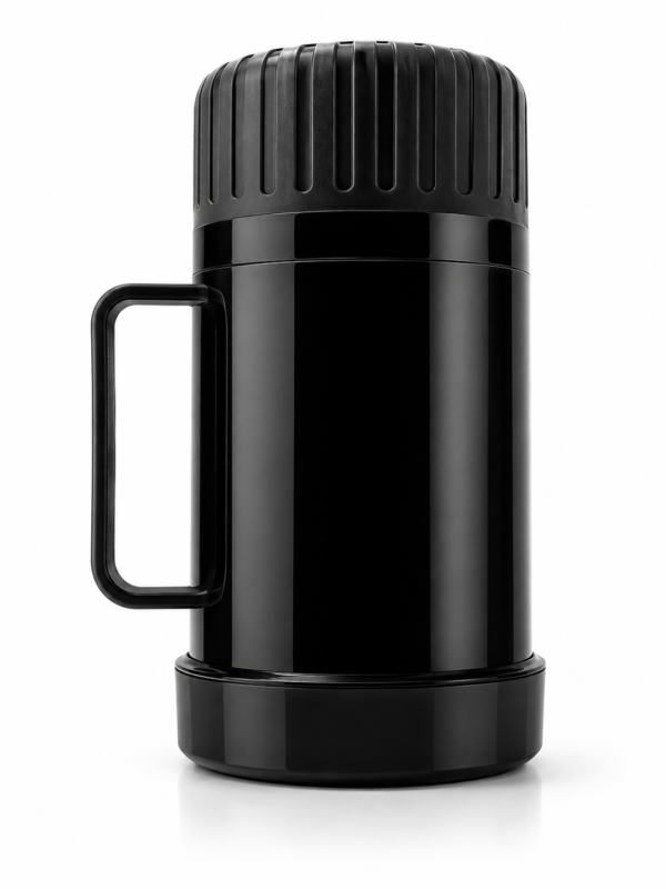 termo hous 450 ml negro 3 Termo para Comida 480 ml con Asa – Negro